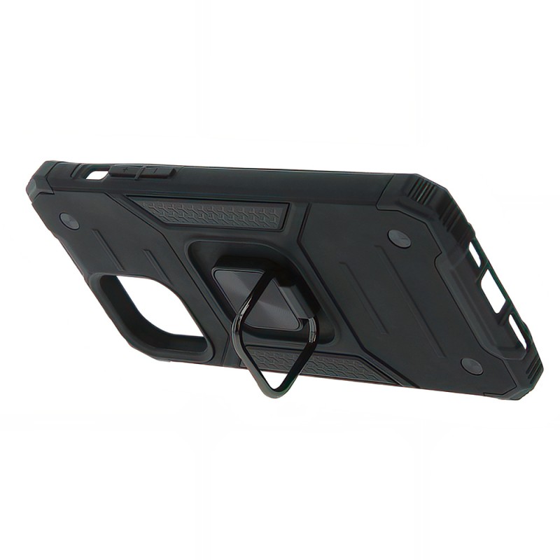 Θήκη Ring Armor Magnetic Stand Motorola Moto G53 / G13 / G23 Shockproof Black Θήκη Ring Armor Magnetic Stand Motorola Moto G53 / G13 / G23 Shockproof Black