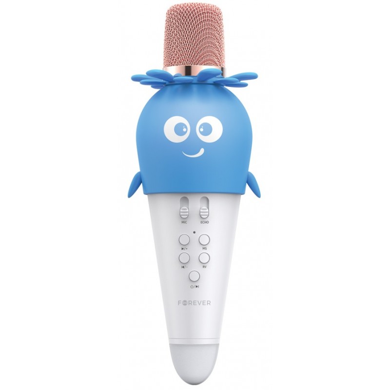 FOREVER Bluetooth Μικρόφωνο με ηχείο AMS-200 Blue