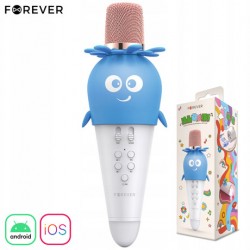 FOREVER Bluetooth Μικρόφωνο με ηχείο AMS-200 Pink