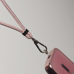 Λουράκι Λαιμού στήριξης Θήκης Smartphone Universal Neck Strap Rose Gold
