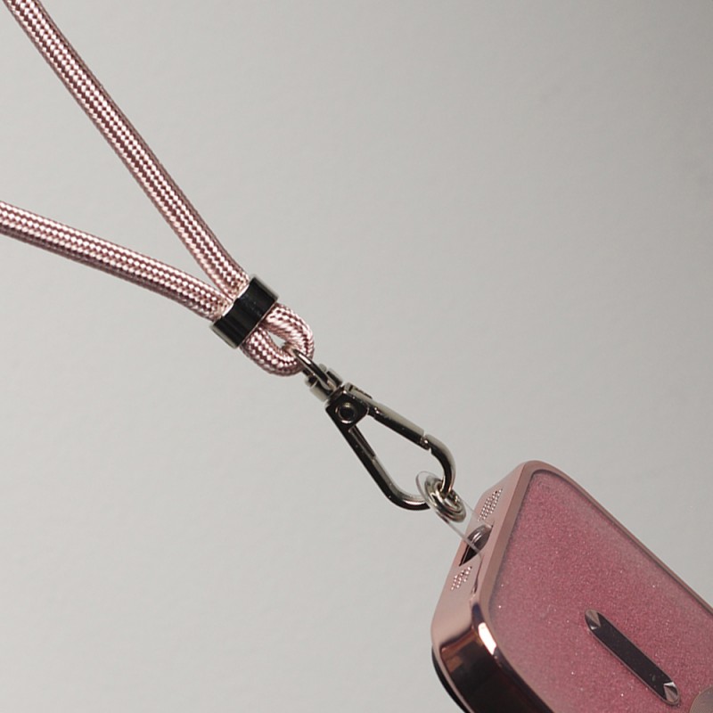 Λουράκι Λαιμού στήριξης Θήκης Smartphone Universal Neck Strap Rose Gold