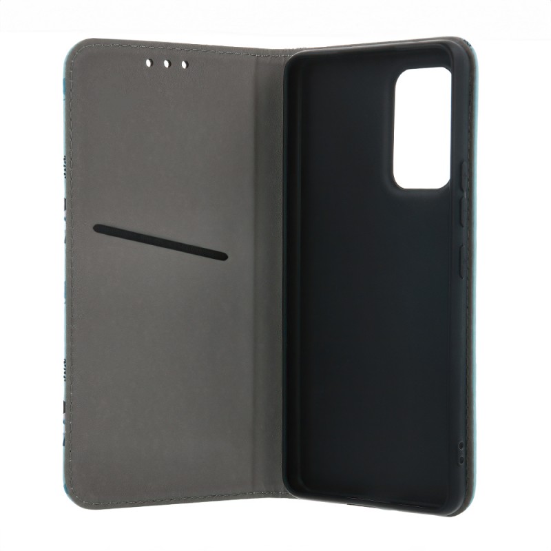 Θήκη Book Smart Trendy Winter Birds Motorola Moto E13 Blue