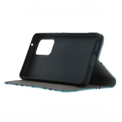 Θήκη Book Smart Trendy Winter Birds Motorola Moto E13 Blue