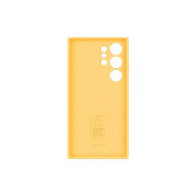 Θήκη Samsung Galaxy S24 Ultra SM-S928 Silicone Cover EF-PS928TYEGWW Yellow (Original)