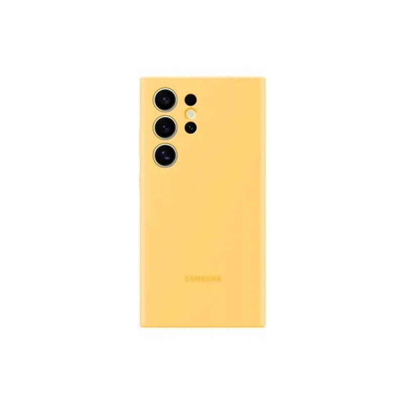 Θήκη Samsung Galaxy S24 Ultra SM-S928 Silicone Cover EF-PS928TYEGWW Yellow (Original)
