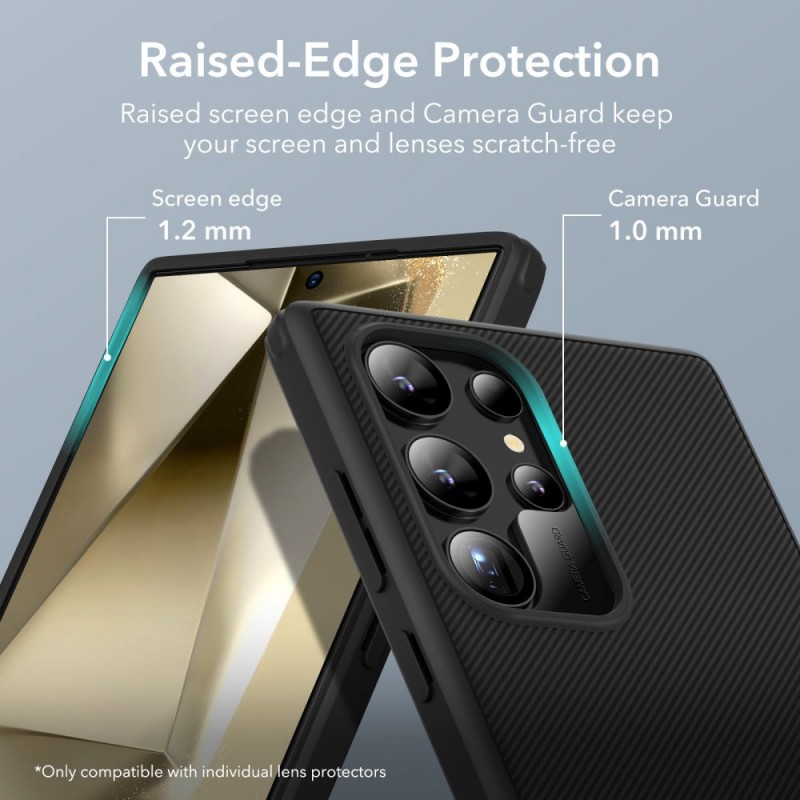 Θήκη TPU ESR Air Shield Boost Samsung Galaxy S24 Ultra 5G S928 Black