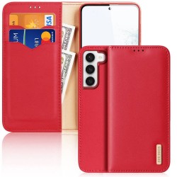 Θήκη DuxDucis Leather Samsung Galaxy S24 Ultra 5G S928 Red Θήκη DuxDucis Leather Samsung Galaxy S24 Ultra 5G S928 Red
