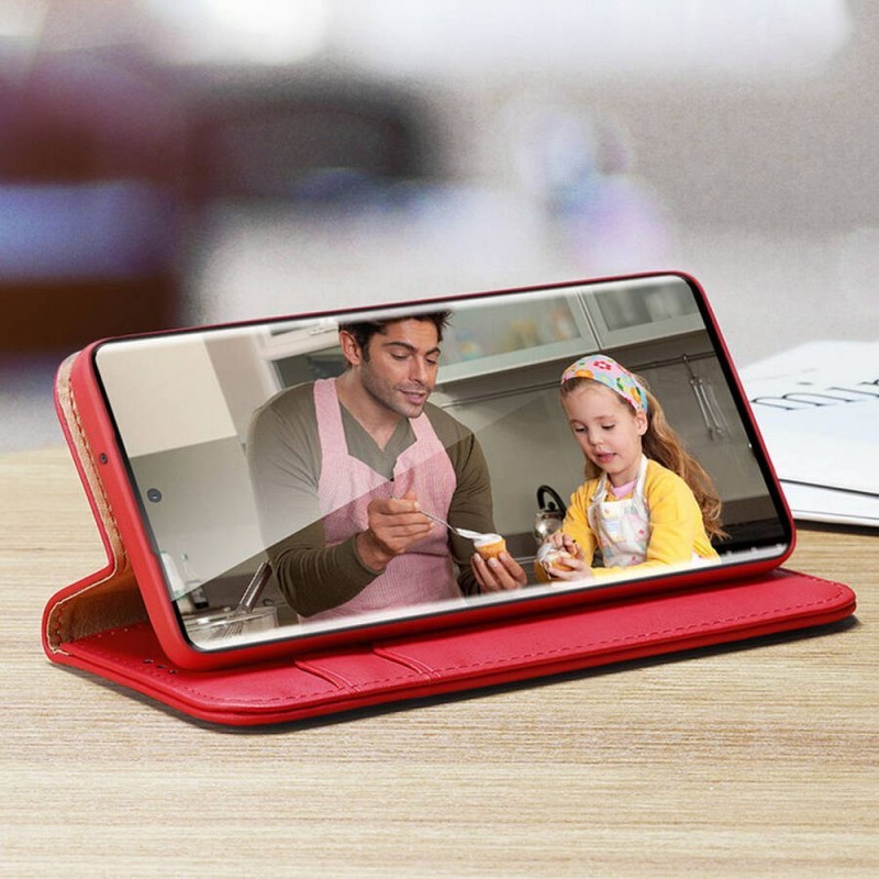 Θήκη DuxDucis Leather Samsung Galaxy S24 5G S921 Red