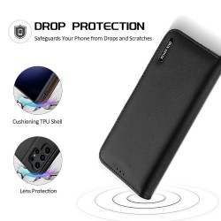 Θήκη DuxDucis Leather Galaxy S24 Ultra 5G S928 Black