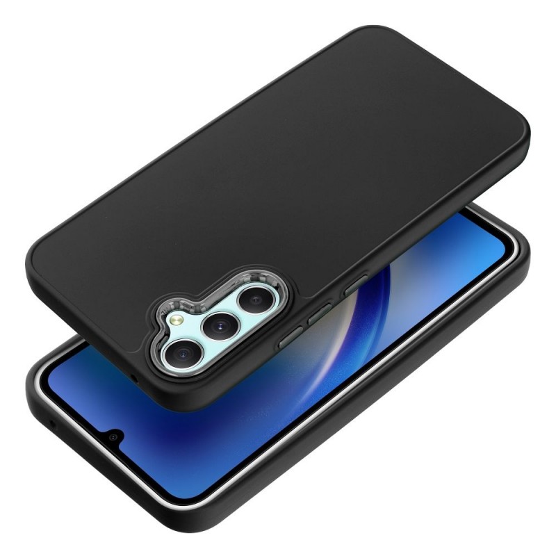 Θήκη Satin with Camera Lens Protection Motorola Moto G84 Black
