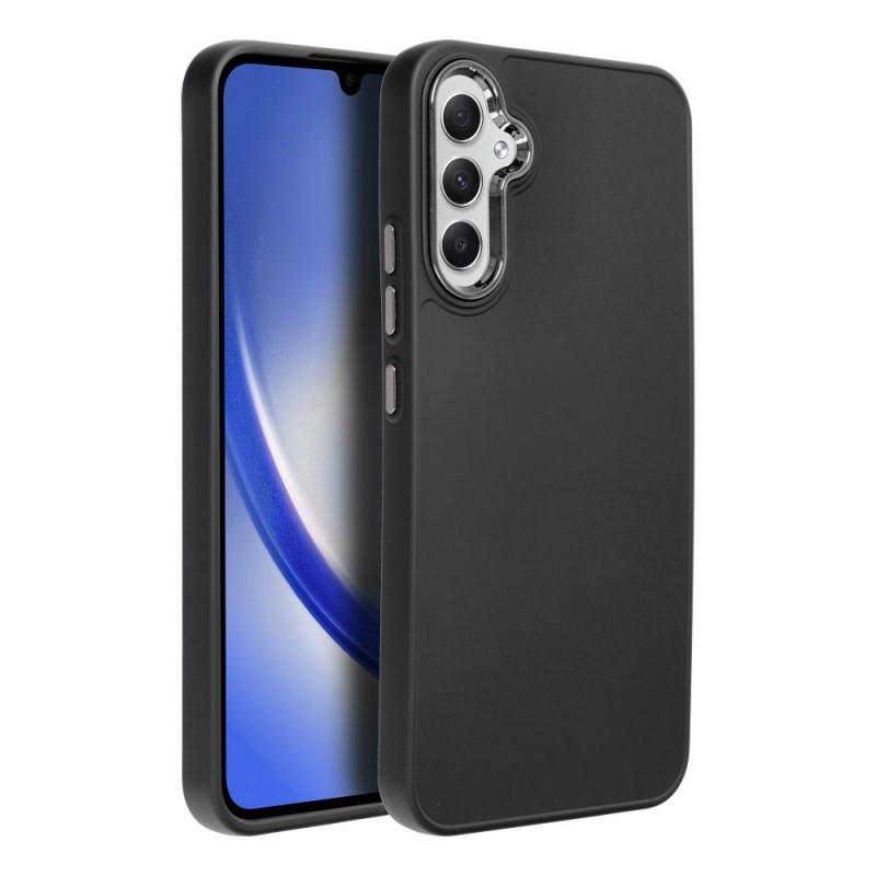 Θήκη Satin with Camera Lens Protection Motorola Moto G84 Black