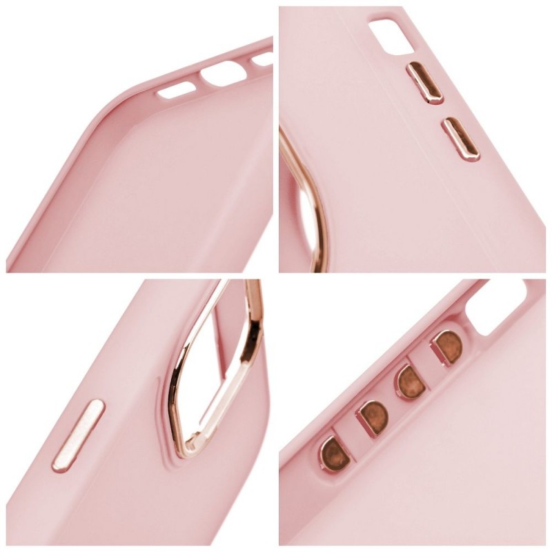Θήκη Satin with Camera Lens Protection Motorola Moto G73 Pink