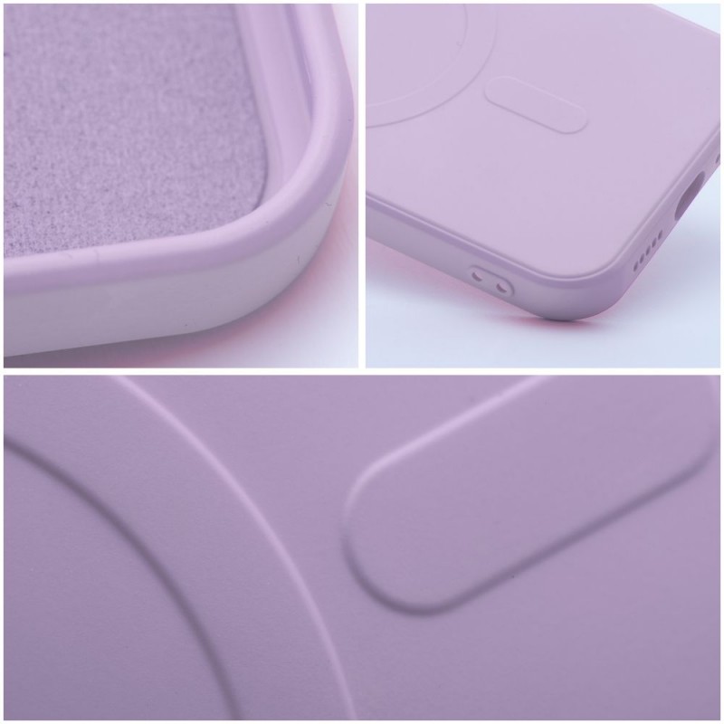 Θήκη Silicone MagSafe Apple iPhone 7/8/SE (2020-2022) Pastel Pink