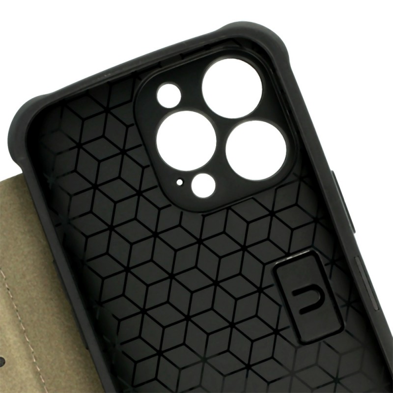 Θήκη Book Razor Carbon Case Xiaomi Redmi 9A Black