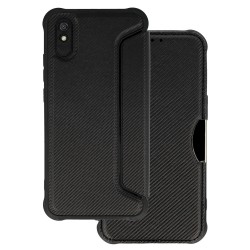 Θήκη Book Razor Carbon Case Xiaomi Redmi 9A Black