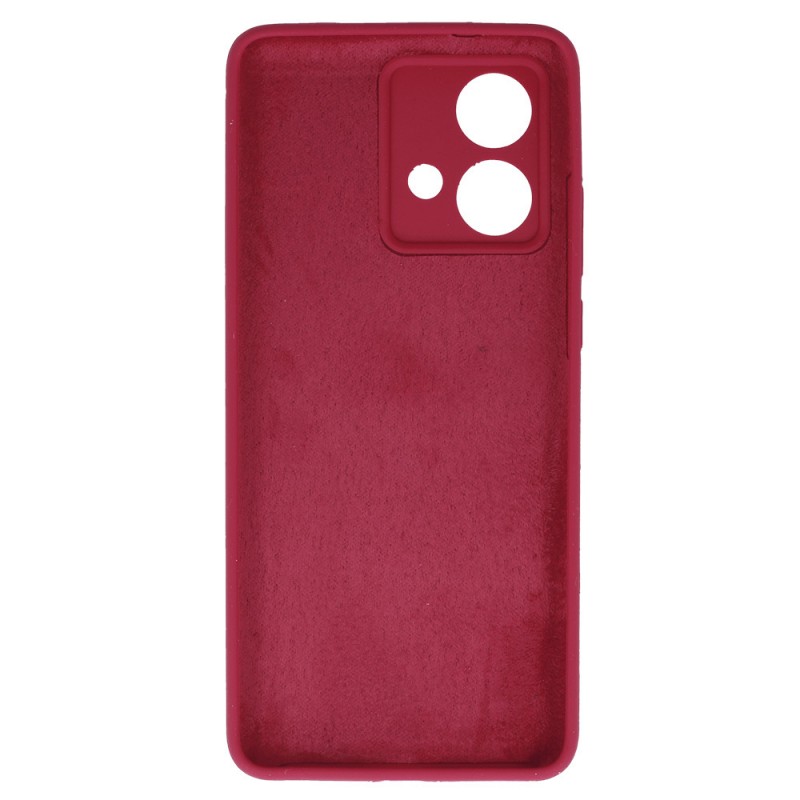 Θήκη Silicone Lite Case Motorola Moto E22 Burgundy
