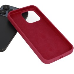 Θήκη Silicone Lite Case Motorola Moto E22 Burgundy