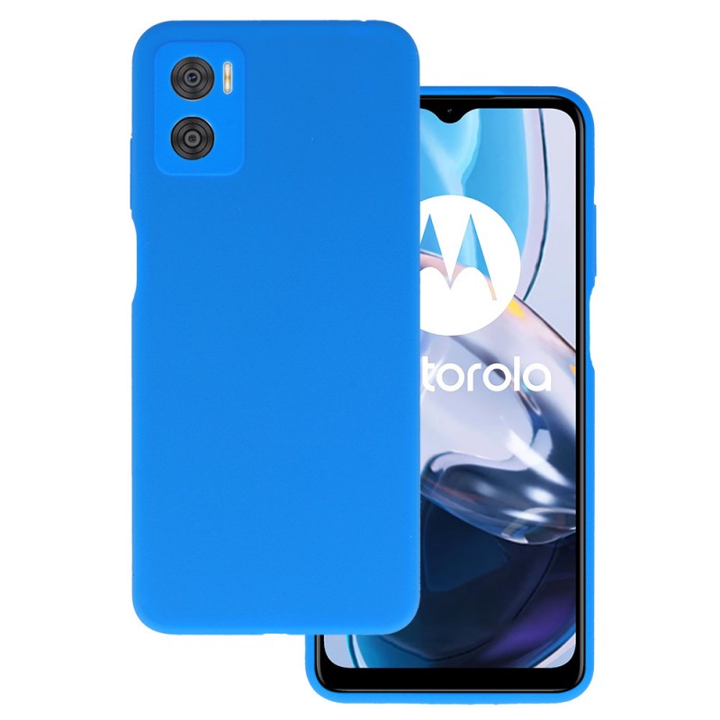 Θήκη Silicone Lite Case Motorola Moto E22 Navy