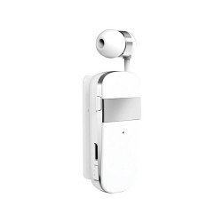 Ακουστικό Bluetooth Egoboo Clip+Go In-ear Bluetooth Handsfree White