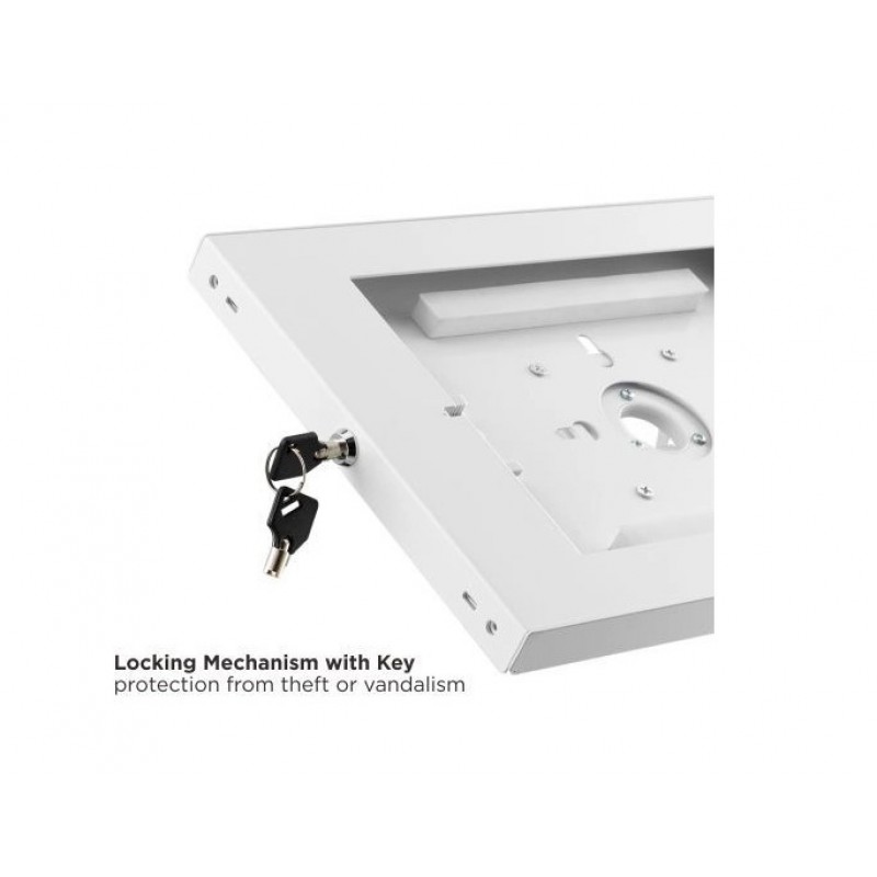 Βάση Επιτραπέζια BRATECK PAD34-02 Αντικλεπτική White