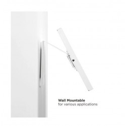 Βάση Επιτραπέζια BRATECK PAD34-02 Αντικλεπτική White