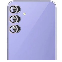 Προστατευτικό Κάμερας  Eagle Eye Camera Lens with Metal Ring  and Positioning Plate Samsung Galaxy A14 4G/5G A34 5G SM-A14 SM-A34 Purple