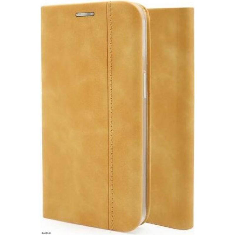 Θήκη iNOS Flip Book Smart Magnet Apple iPhone 13 Pro (6.1") Mustard