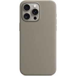 Θήκη Silicone Apple iPhone 15 Pro Max (6.7") Clay