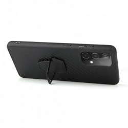 Θήκη Carbon Fiber with Finger Grip Samsung Galaxy S24 Ultra 5G S928 Black