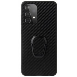 Θήκη Carbon Fiber with Finger Grip Samsung Galaxy S24 Ultra 5G S928 Black