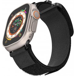 Ανταλλακτικό λουράκι Velcro Scout Sport Band για Apple Watch 1/2/3/4/5/6/SE/7 (38/40/41mm) Black