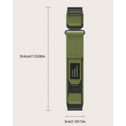 Ανταλλακτικό λουράκι Velcro Scout Sport Band για Garmin Fenix 3/5x/3HR/5X Plus/6x/6x Pro/7x / 8 (51mm) Green (26mm) Ανταλλακτικό λουράκι Velcro Scout Sport Band για Garmin Fenix 3/5x/3HR/5X Plus/6x/6x Pro/7x / 8 (51mm) Green (26mm)