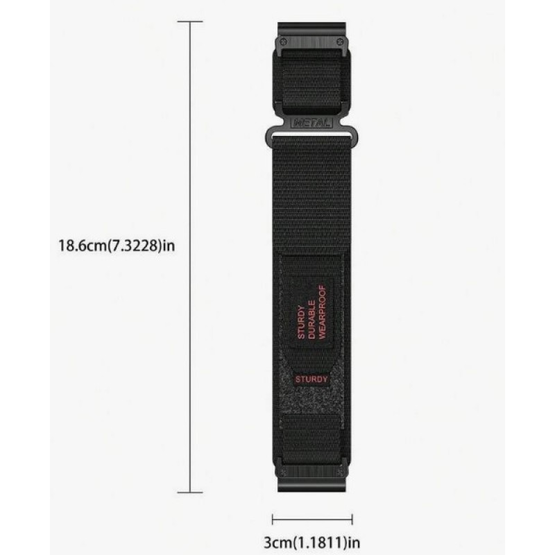 Ανταλλακτικό λουράκι Velcro Scout Sport Band για Garmin Fenix 5/5 Plus/6/6 Pro/7/Forerunner 945/935 (22mm) Ανταλλακτικό λουράκι Velcro Scout Sport Band για Garmin Fenix 5/5 Plus/6/6 Pro/7/Forerunner 945/935 (22mm)
