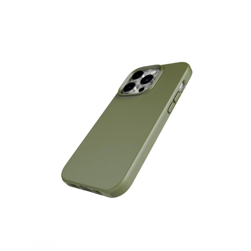 Θήκη Real Smooth Silicone Apple iPhone 13 Pro (6.1") Army Green