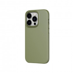 Θήκη Real Smooth Silicone Apple iPhone 13 Pro (6.1") Army Green