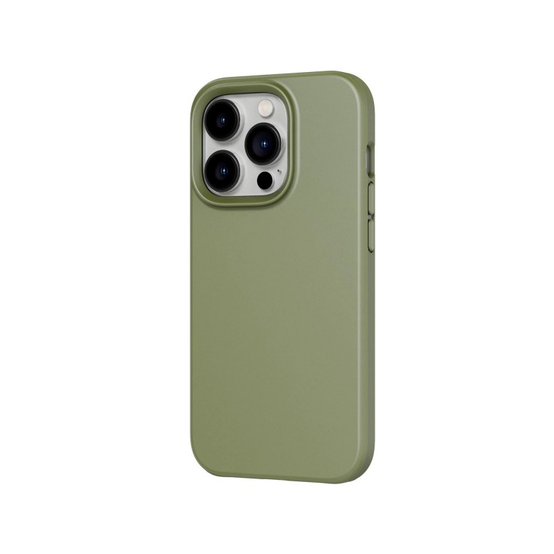 Θήκη Real Smooth Silicone Apple iPhone 13 Pro (6.1") Army Green