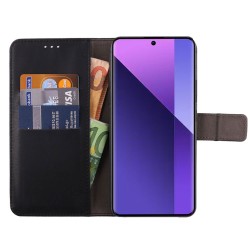 Θήκη Allure Magnet Book Wallet Xiaomi Redmi Note 13 Pro+ Plus 5G Black