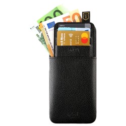 Θήκη Idol 1991 Anti-Rfid Leather Smart Wallet Xiaomi Redmi Note 13 Pro+ Plus 5G Black