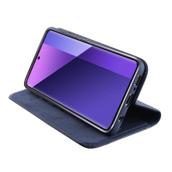 Θήκη  Idol 1991 Elite Anti-Rfid Book Stand Xiaomi Redmi Note 13 Pro+ Plus 5G Blue
