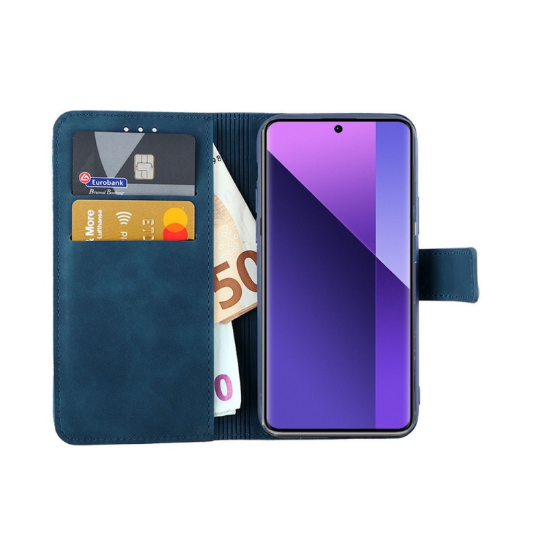 Θήκη Lime Essential Magnet Book Stand Clip Book Stand Xiaomi 14 5G Dark Blue