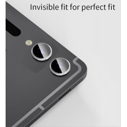 Γυαλί Προστασίας Eagle Eye Camera Lens with Metal Ring and Positioning Plate Samsung Galaxy Tab S9+ / S9 FE+ / S9 Ultra Tempered Glass 9H AntiCrash / AntiShock  Black