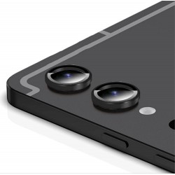 Γυαλί Προστασίας Eagle Eye Camera Lens with Metal Ring and Positioning Plate Samsung Galaxy Tab S9+ / S9 FE+ / S9 Ultra Tempered Glass 9H AntiCrash / AntiShock  Black