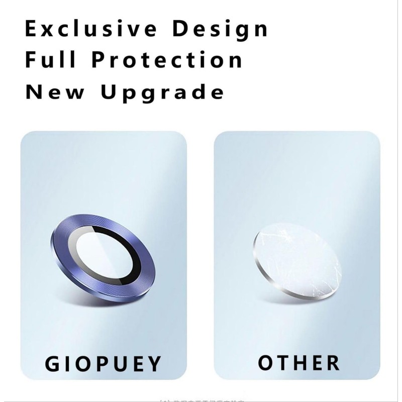 Γυαλί Προστασίας Eagle Eye Camera Lens with Metal Ring  and Positioning Plate Samsung Galaxy Tab S10 FE Plus Tempered Glass 9H AntiCrash / AntiShock  Silver