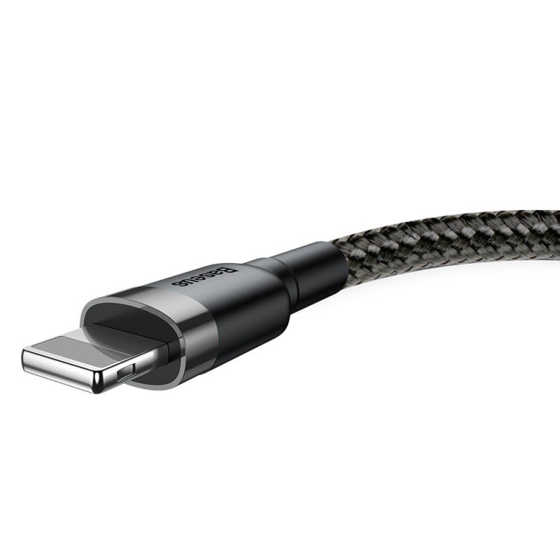 Καλώδιο Φόρτισης Baseus Cafule CALKLF-BG1 USB to Lightning Cable 2.4A 1m Black