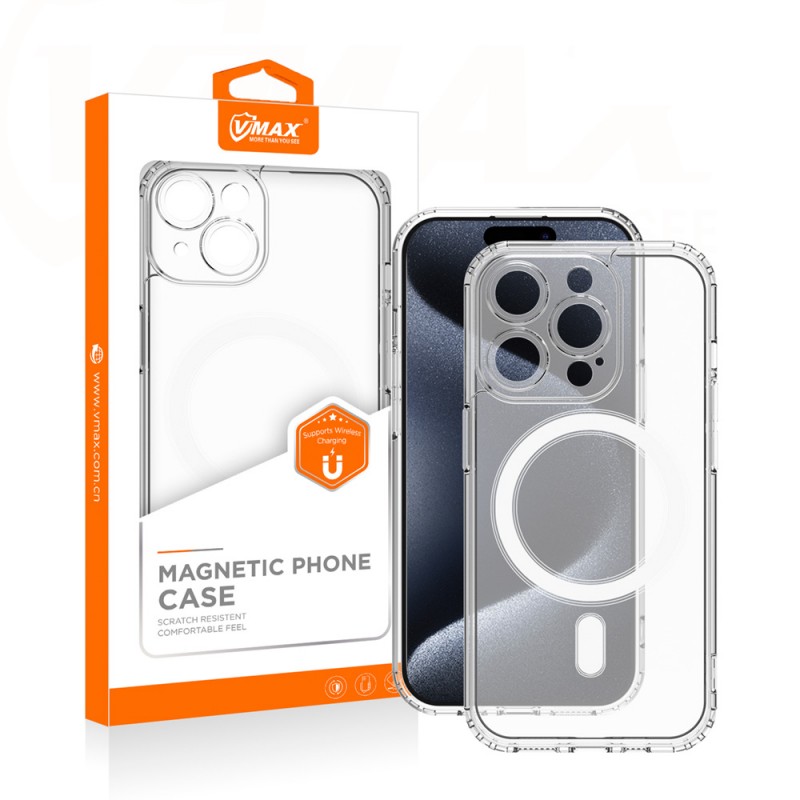 Θήκη Vmax Acrylic Anti-Drop with MagSafe Magnet Apple iPhone 13 Pro (6.1") Clear