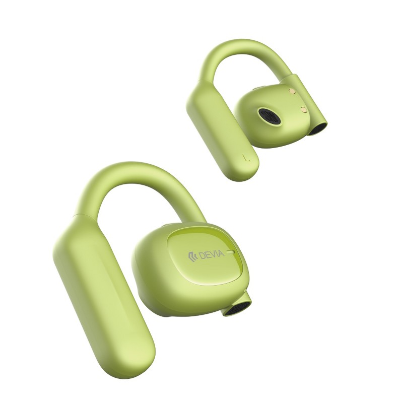 Ακουστικό Bluetooth Devia Earphones OWS Star E2 Green