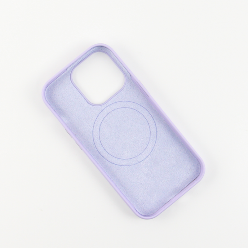 Θήκη Mag Leather Apple iPhone 15 Pro (6.1") Purple