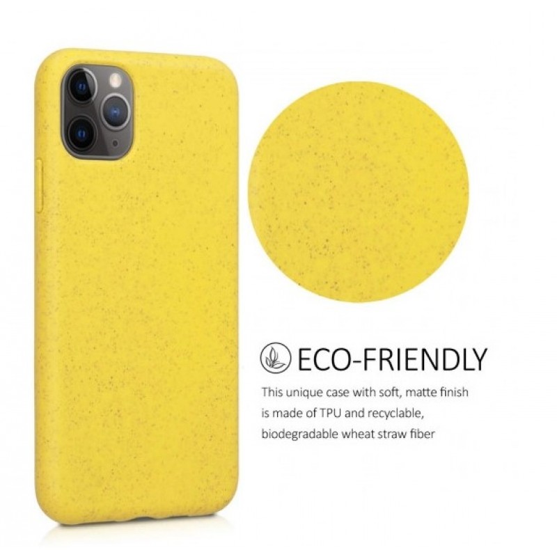 Θήκη Bioio Eco-Friendly 100% Zero Waste Apple iPhone 11 Pro (5.8") Yellow