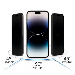 Γυαλί Προστασίας Full Face Samsung Galaxy S24 FE 5G S721 Tempered Glass 9H AntiCrash / AntiShock Privacy