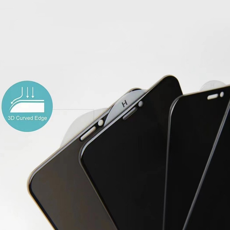 Γυαλί Προστασίας Full Face Samsung Galaxy S24 FE 5G S721 Tempered Glass 9H AntiCrash / AntiShock Privacy